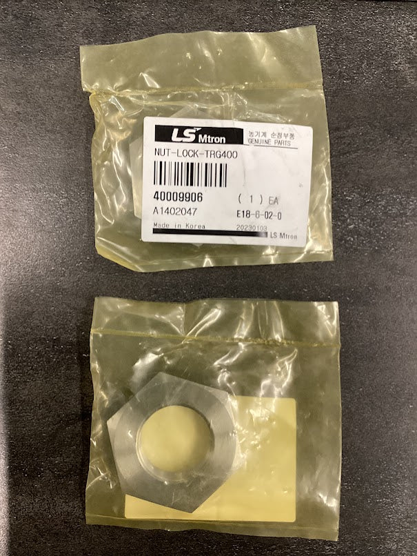 LS Tractor Lock Nut, TRG400, 40009906