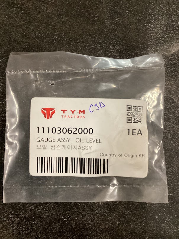 TYM/Mahindra Tractor/Branson Oil Level Gauge Assembly, 11103062000