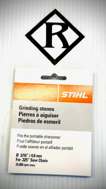 Stihl 3/16" Grinding Stones 3pk, For .325", 00008824101