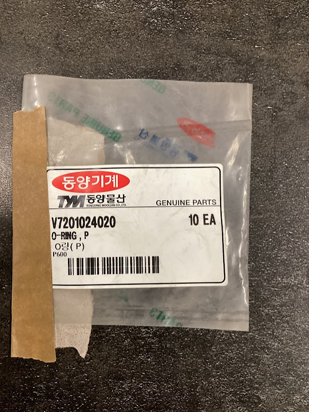 TYM / Mahindra Tractor O-Ring P, V7201024020
