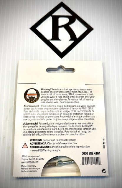 Stihl 9/64-Inch Saw Chain Grinding Stone For 12 Volt Sharpener/Grinder, 00008824104