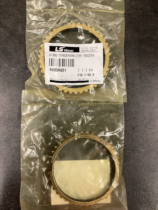 LS Tractor Ring Synchronizer, TRG281,