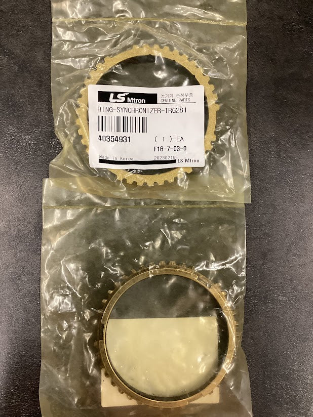 LS Tractor Ring Synchronizer, TRG281,