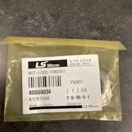 LS Tractor Lock Nut, TRG281, 40009934