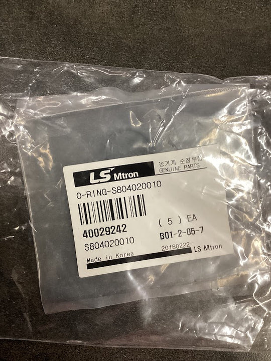 LS Tractor O Ring, S804020010, 40029242