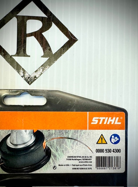 Stihl CF3 Pro Trimmer Line, .095 Line 114FT, 00009304300