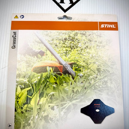 STIHL 25.4mm Grass 4 Steel Blade, 40017133801