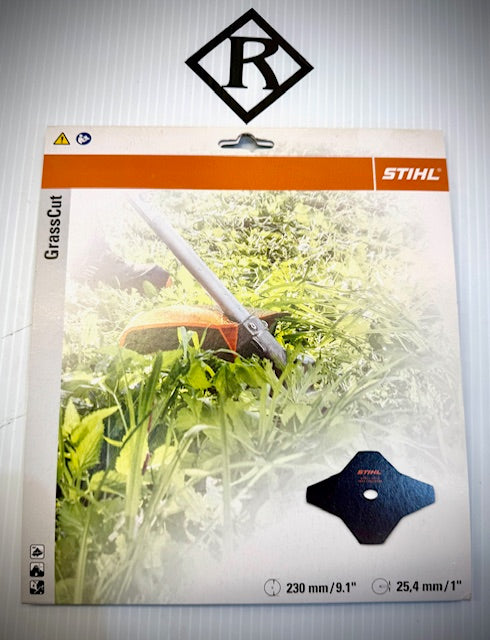 STIHL 25.4mm Grass 4 Steel Blade, 40017133801