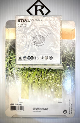 STIHL NEW Genuine PolyCut 2-2 Trimmer Head w/Blades, 40087102102