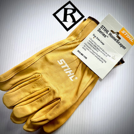 Stihl Homescaper Gloves Tan, Leather, XL, 70108841105