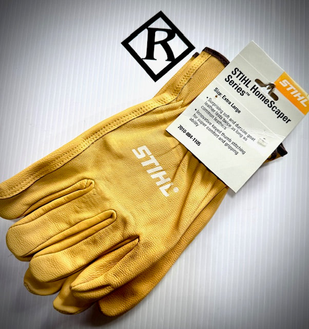 Stihl Homescaper Gloves Tan, Leather, XL, 70108841105