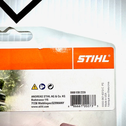 Stihl Trimmer Line 140' .095 Orange Line, 1/5 lb, 00009302339