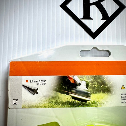Stihl Trimmer Line 280' .095 X-Line Neo Green, 1 lb, 00009303410