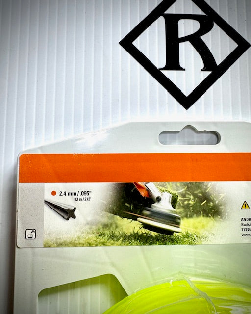 Stihl Trimmer Line 280' .095 X-Line Neo Green, 1 lb, 00009303410