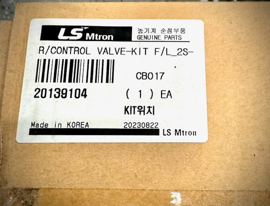 LS Tractor R/Control Valve Kit, 20139104