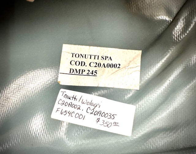 Tonutti / Wolagri Tarp for DMP245, Grey, C20A002