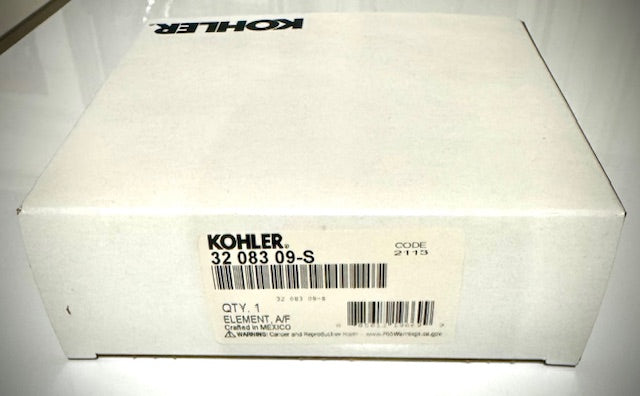 Kohler Air Filter, 3208309S
