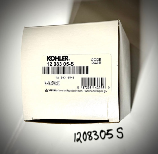 Kohler Air Filter with Seal Kit, 1208305S
