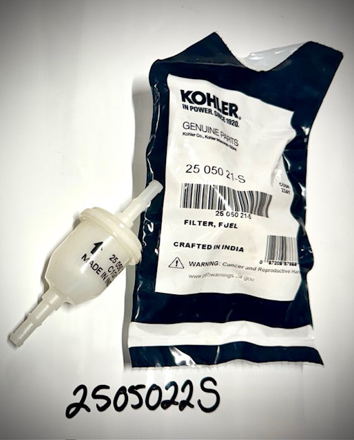 Kohler Fuel Filter 75 Micron, 2505021S