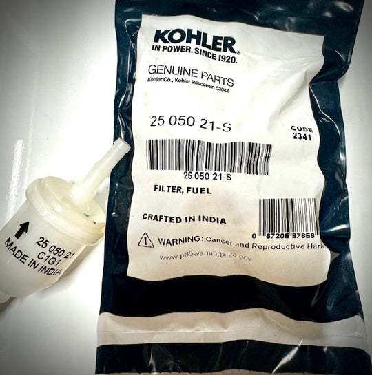 Kohler Fuel Filter 75 Micron, 2505021S