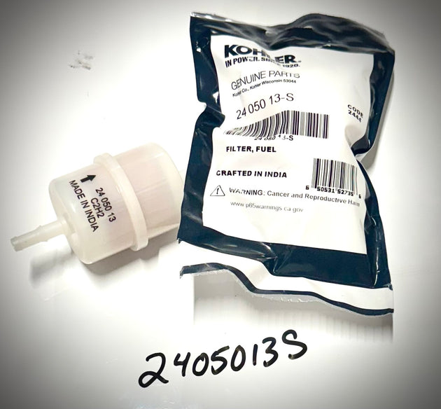 Kohler Fuel Filter, 15 Micron, 2405013S