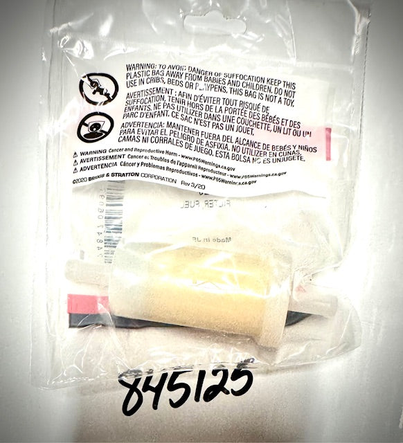 Briggs & Stratton Fuel Filter, 845125
