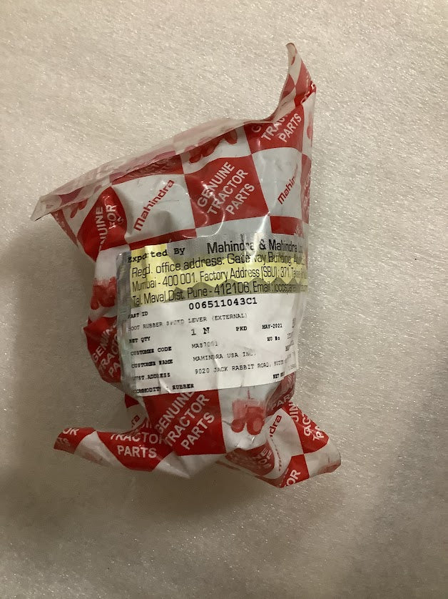 Mahindra Rubber Boot, 006511043C1