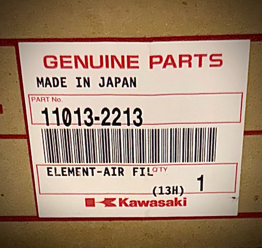 Kawasaki Element Air Filter, 11013-2213