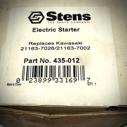Stens Electric Starter, 435-012
