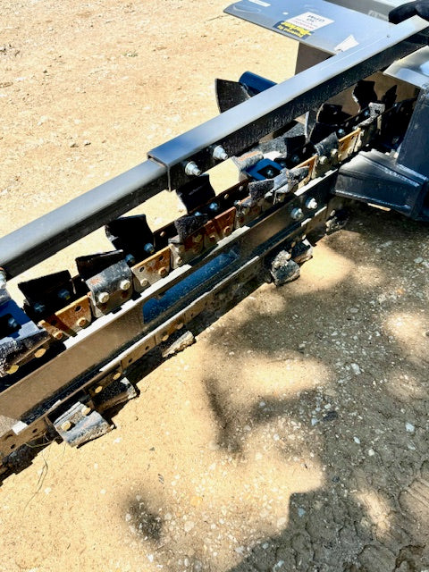 Rental Trencher with 8" x 48" Dirt Chain, XTrench48, 306405