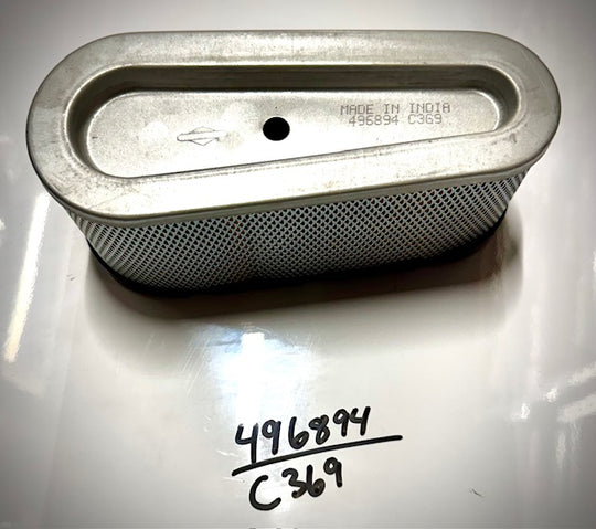 Briggs & Stratton Air Cleaner Cartridge Filter, 496894S