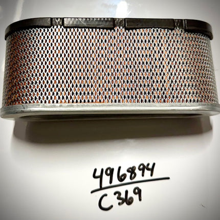 Briggs & Stratton Air Cleaner Cartridge Filter, 496894S