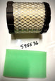 Briggs & Stratton Air Cleaner Cartridge Filter, 595536