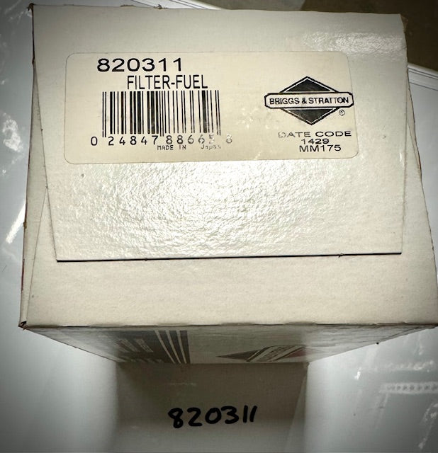 Briggs & Stratton Fuel Filter, 820311
