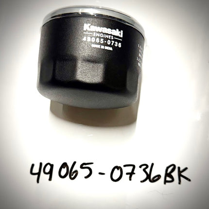 Kawasaki Oil Filter, 49065-0736BK