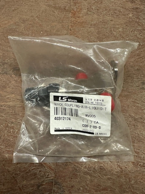 LS Tractor Quick Coupling, TRG865, 40312174