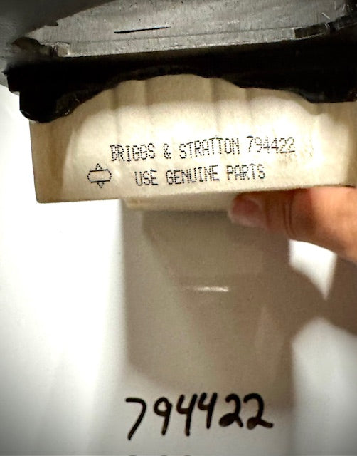 Briggs & Stratton Air Cleaner Cartridge Filter, 794422