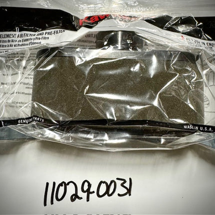 Kawasaki Air Filter With Pre-Filter, 11029-0031