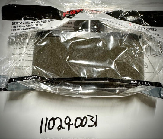 Kawasaki Air Filter With Pre-Filter, 11029-0031