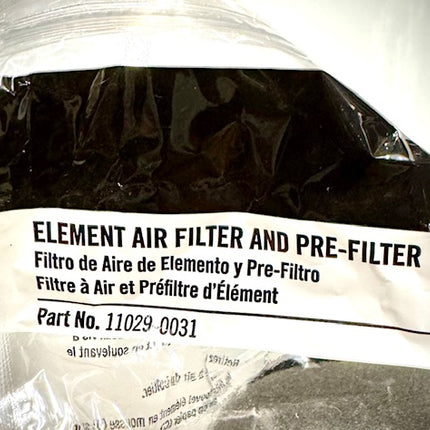Kawasaki Air Filter With Pre-Filter, 11029-0031