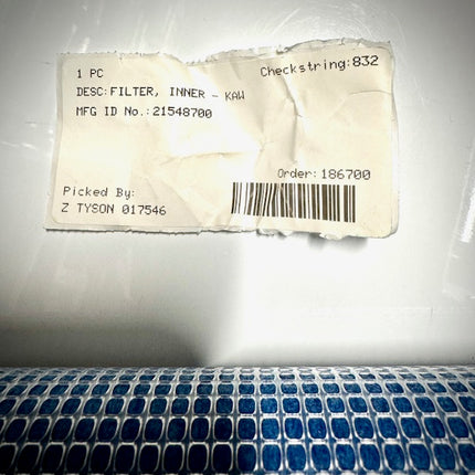 Gravely Inner Air Filter, 21548700