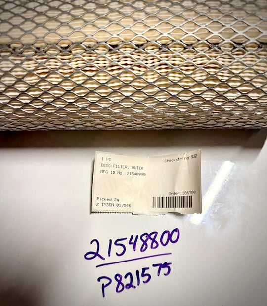 Gravely / Ariens Outer Air Filter, 21548800