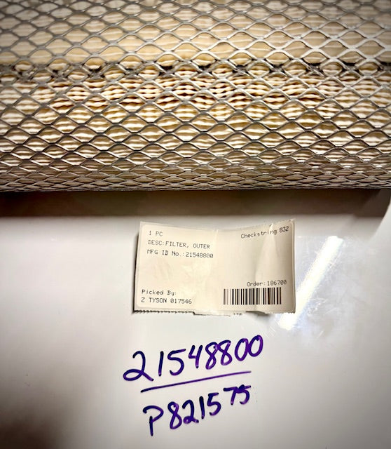 Gravely / Ariens Outer Air Filter, 21548800