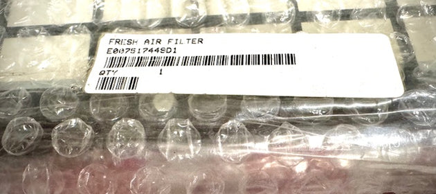 Mahindra Filter Fresh Air / Cabin Air Filter, E007517449D1