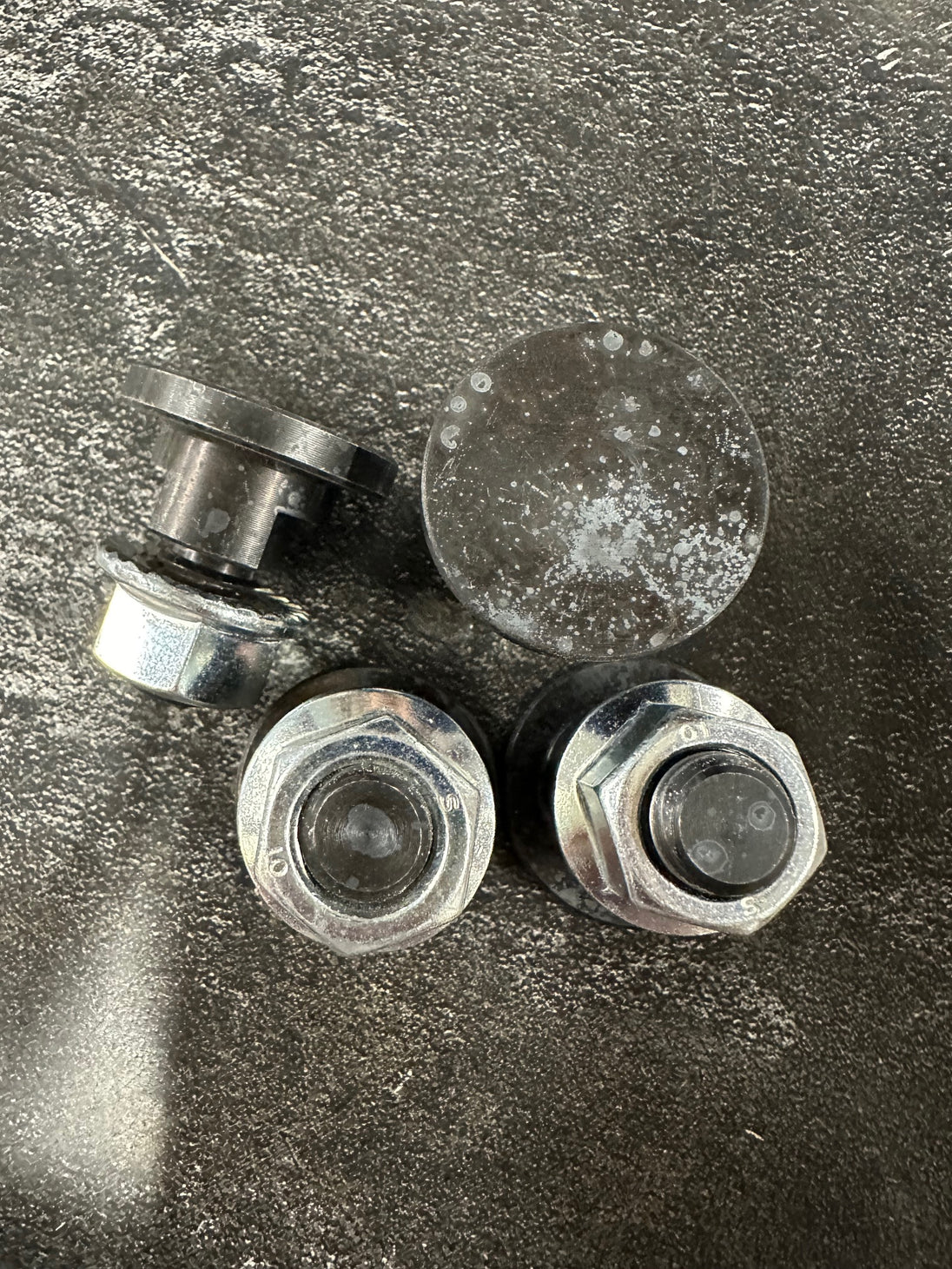 Tonutti / Wolagri Bolt & Nut, Set of 4, F654B080, F654B076