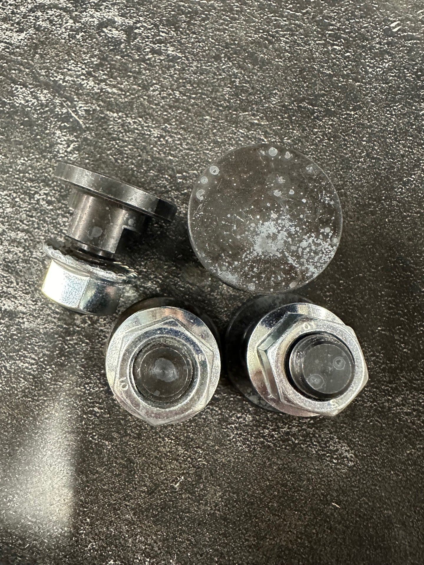 Tonutti / Wolagri Bolt & Nut, Set of 4, F654B080, F654B076