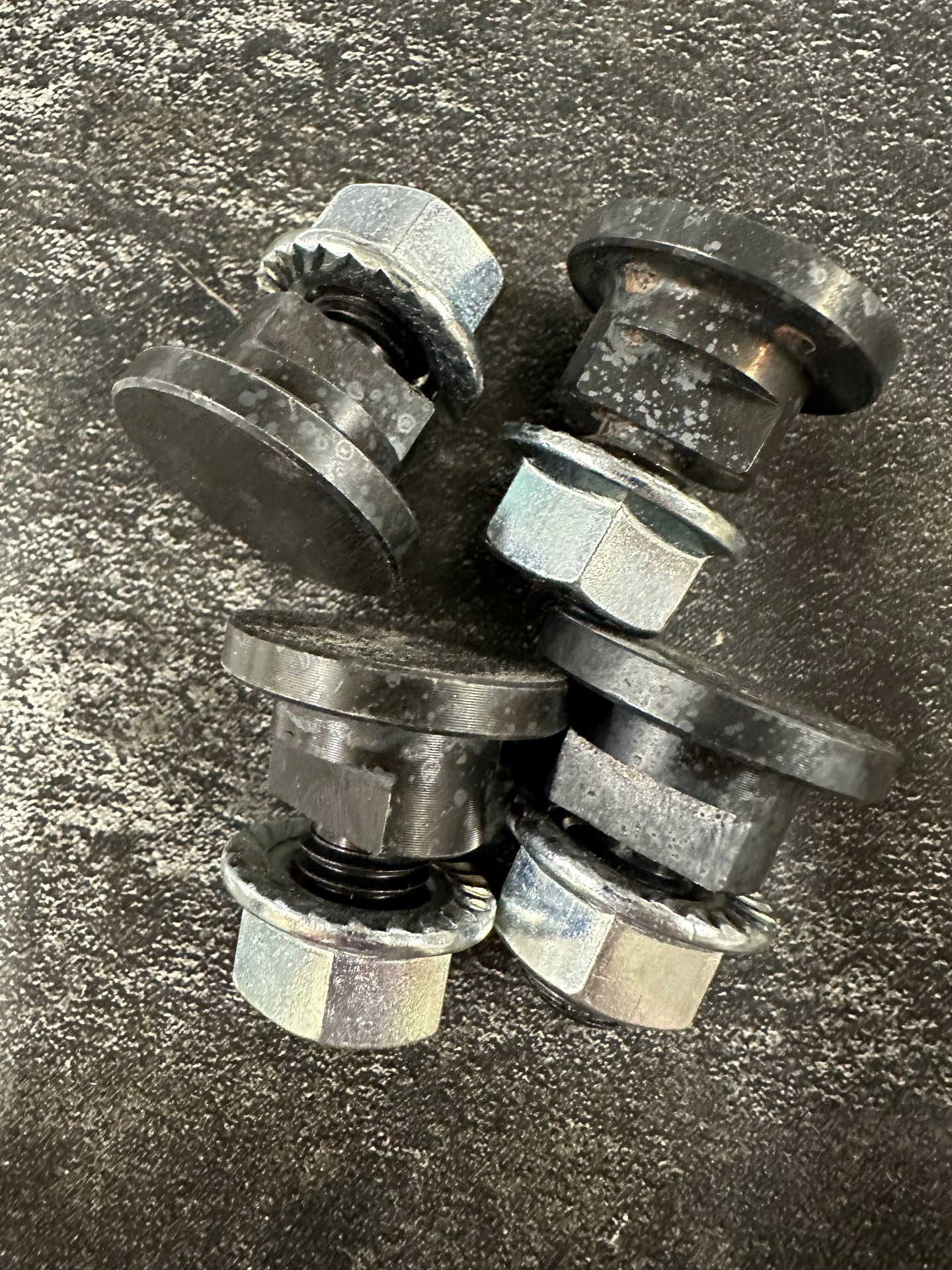 Tonutti / Wolagri Bolt & Nut, Set of 4, F654B080, F654B076