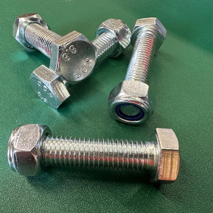 Tonutti / Wolagri Hex Head Screw with Locknut 10060081 / 10070012