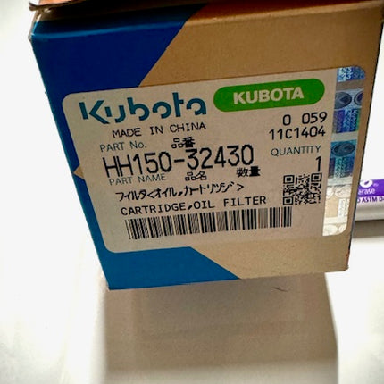 Kubota Oil Filter, HH150-32430
