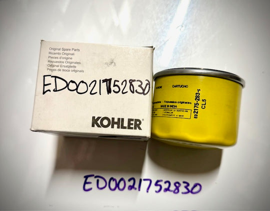 Kohler Diesel Oil Filter, ED0021752830-S